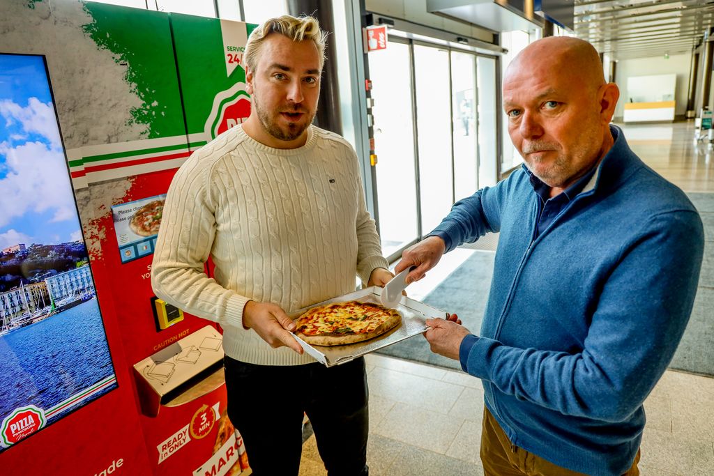 Pizzaa automaatista ympäri vuoden – Porvoolaisen perustama yritys toi  napolilaispizzan lentoasemalle